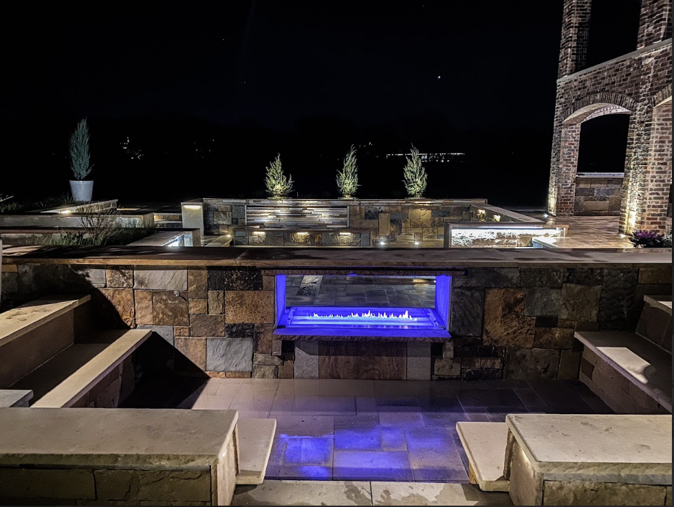 fire pit design and install